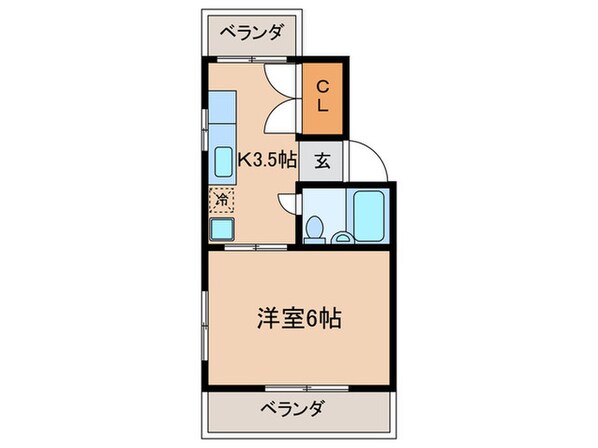 プチメゾンの物件間取画像